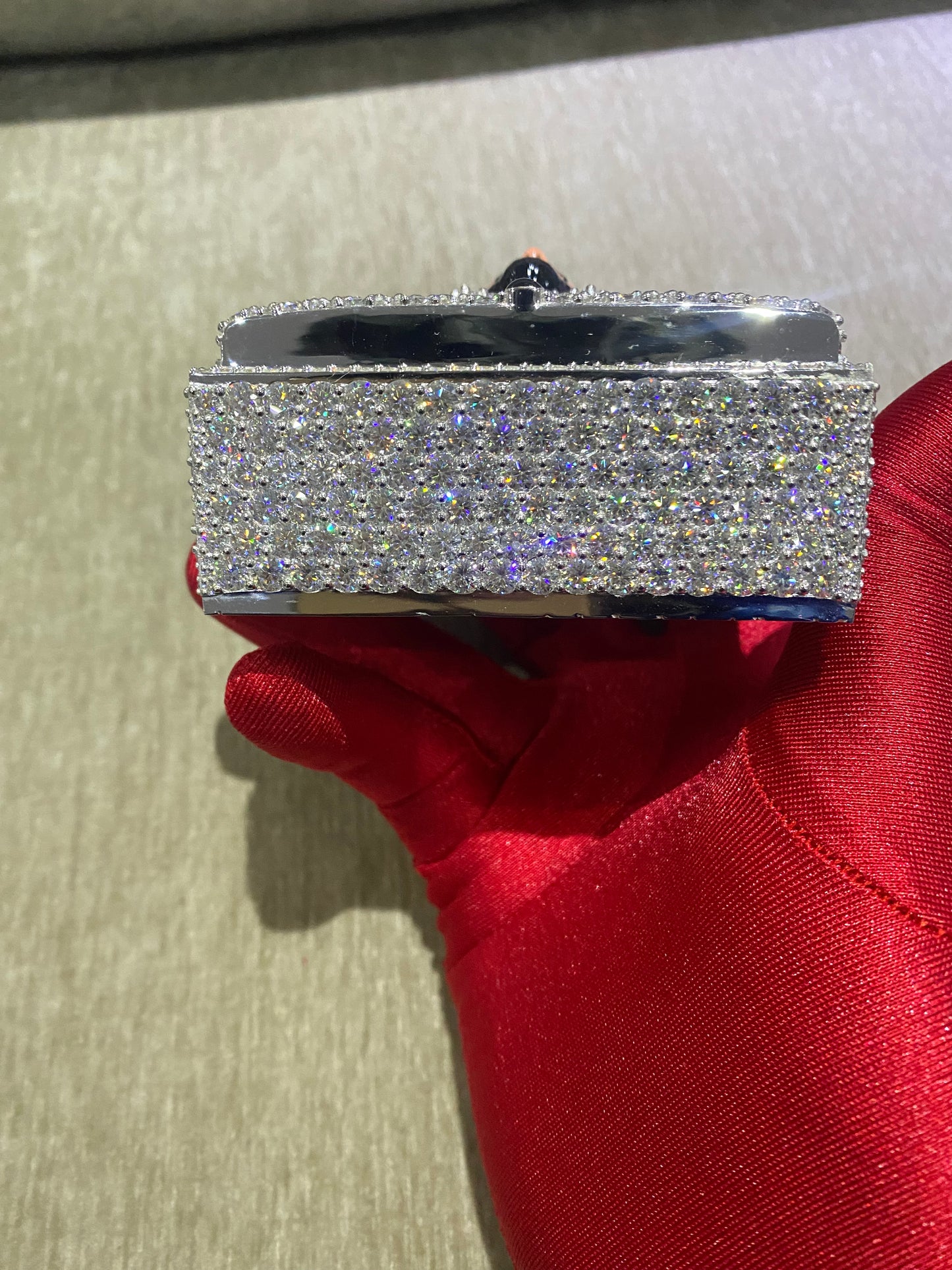 Custom 1 of 1 925 silver moissanite Face pendant