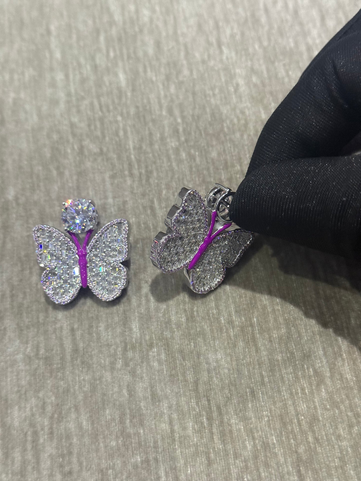 Spoiled Princess butterfly earrings