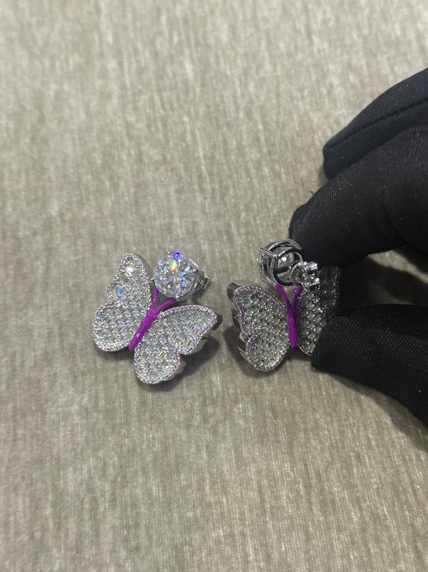 Spoiled Princess butterfly earrings