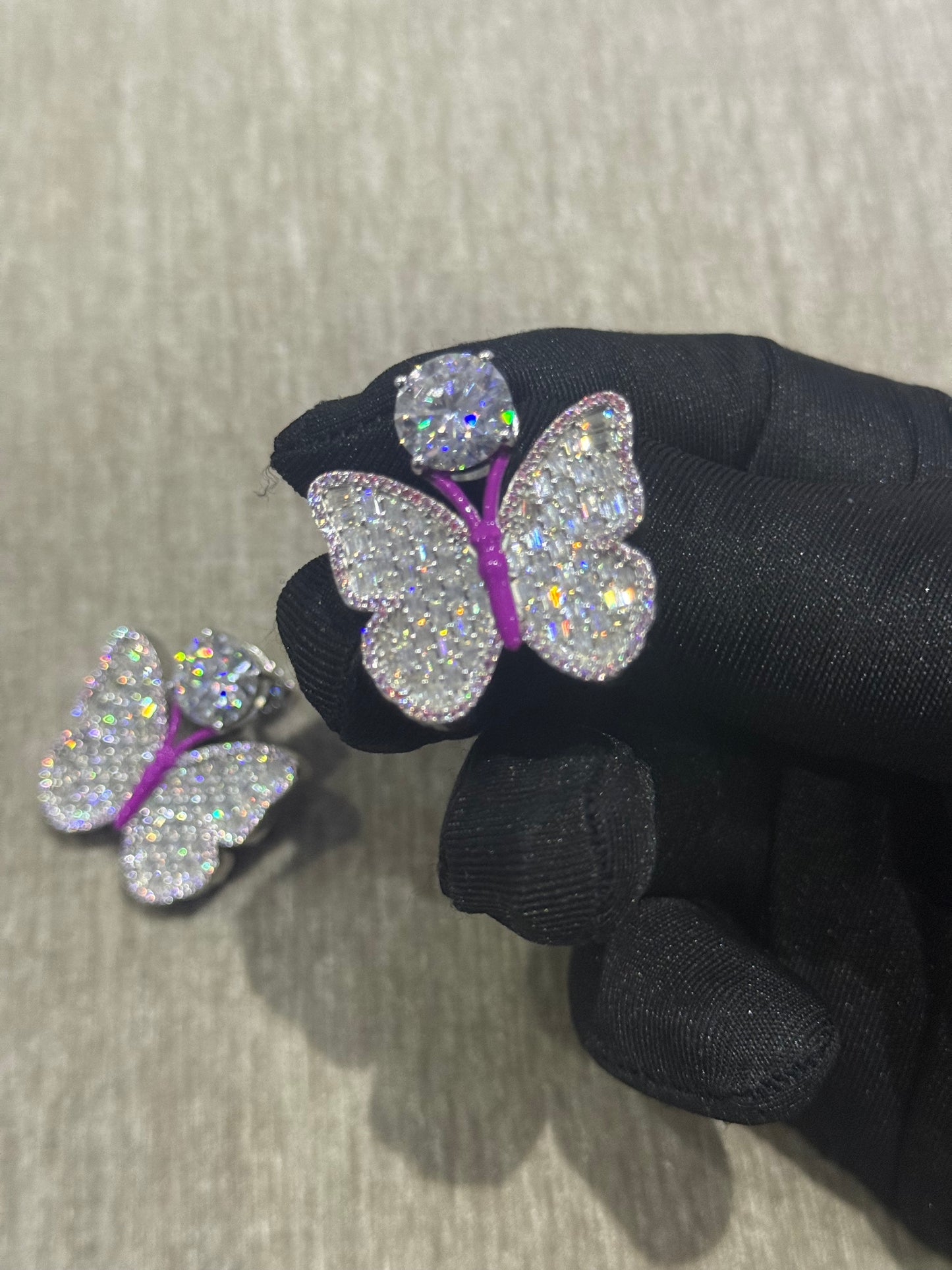 Spoiled Princess butterfly earrings