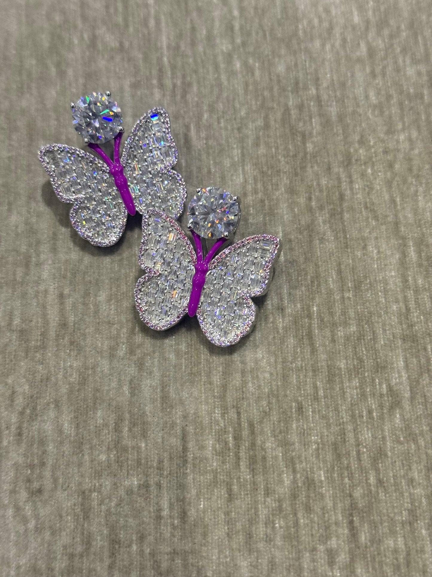 Spoiled Princess butterfly earrings