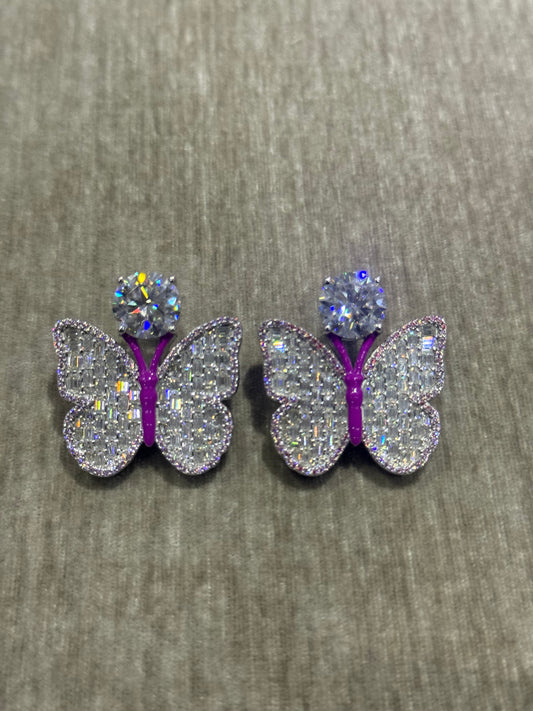 Spoiled Princess butterfly earrings