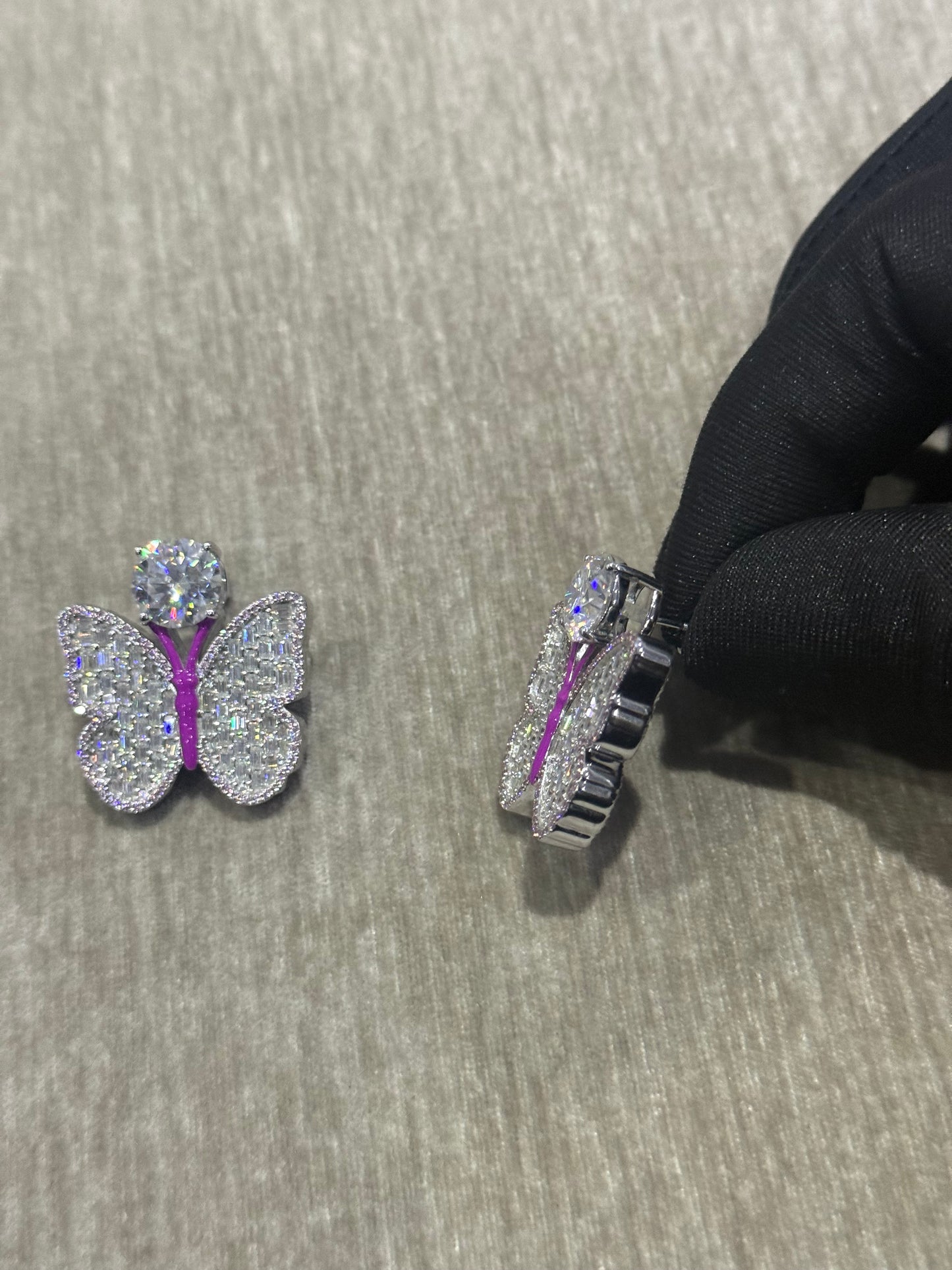 Spoiled Princess butterfly earrings