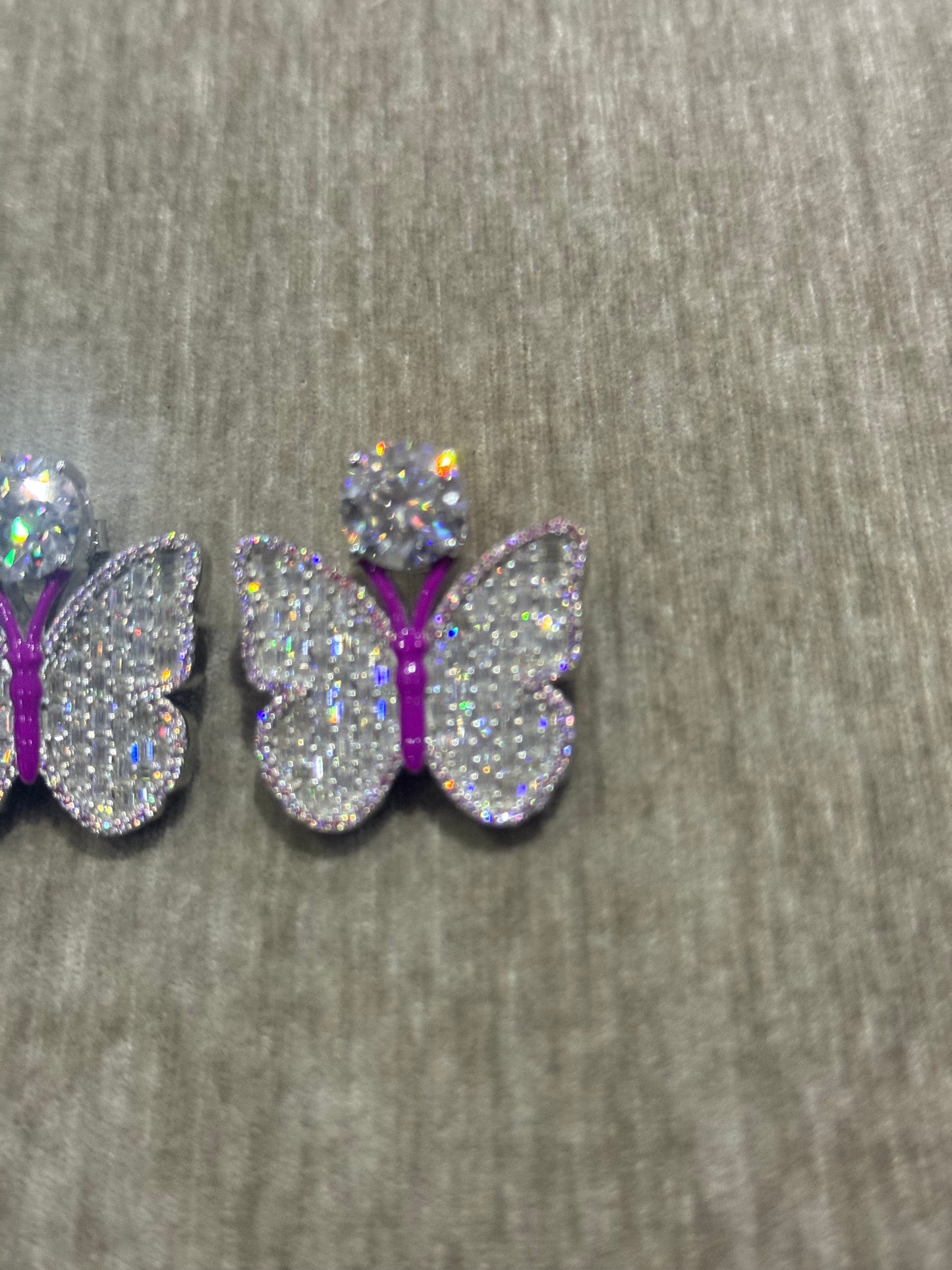 Spoiled Princess butterfly earrings