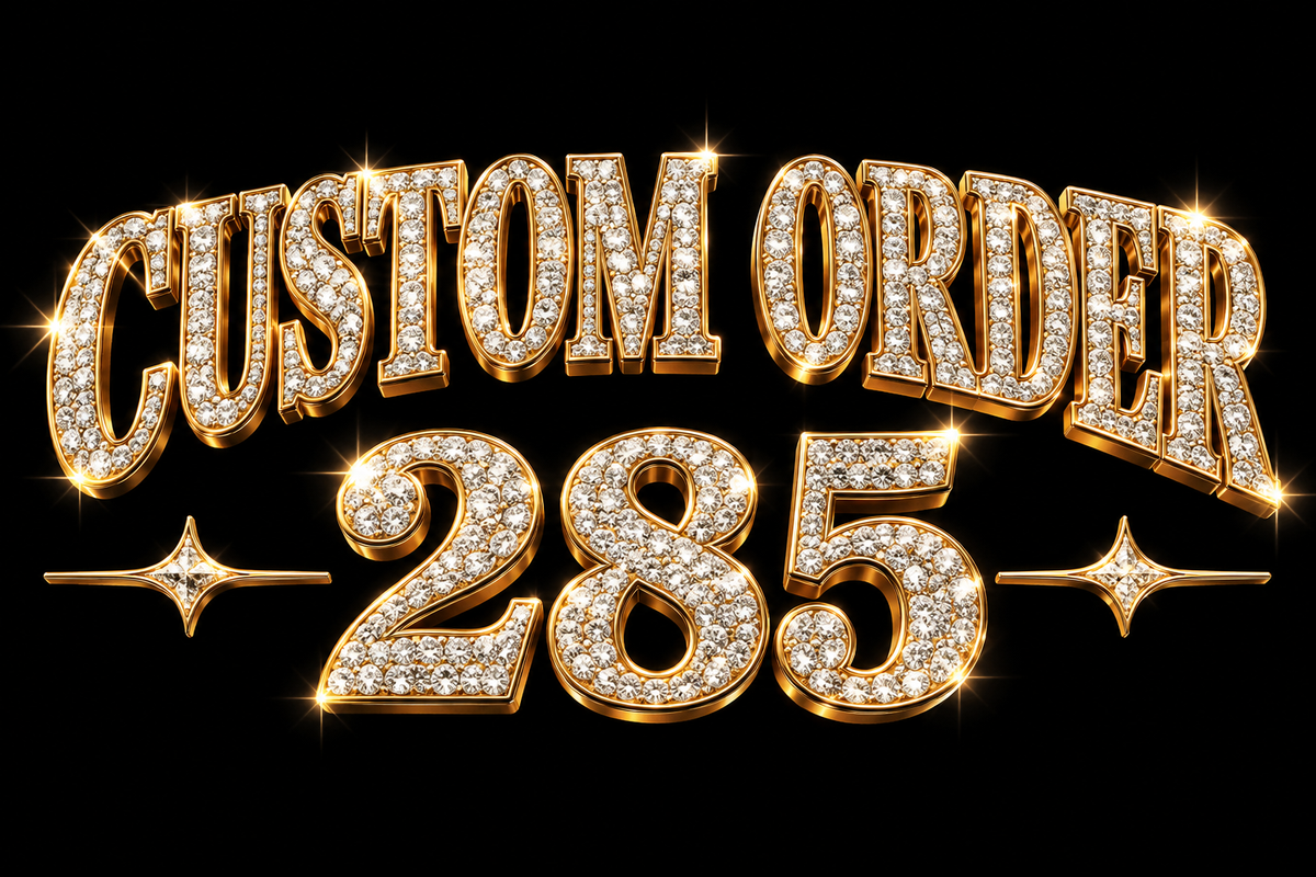 Custom order 285 deposit for client 30% $164 USD of $549 USD